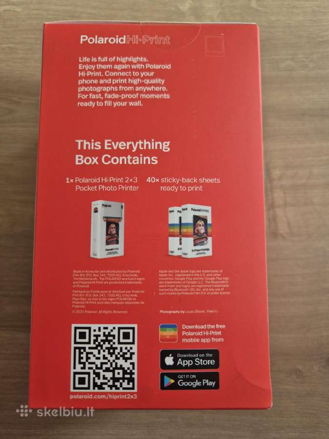 Polaroid Hi Print Everything Box spausdintuvas - nuotraukos Nr. 2