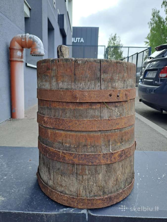 Senovinė ąžuolinė bačka - nuotraukos Nr. 2