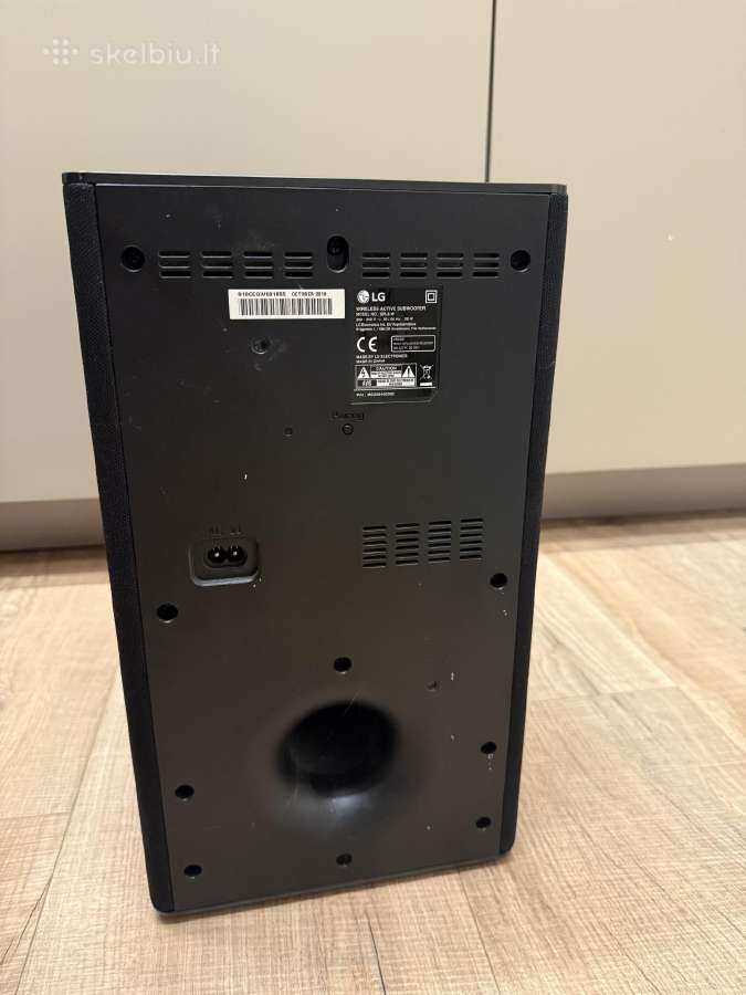 LG Spl8-w belaidis subwooferis – dalims, remontui - nuotraukos Nr. 3