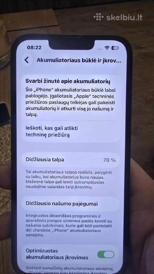 Parduodamas tvarkingas iPhone 13 - nuotraukos Nr. 3