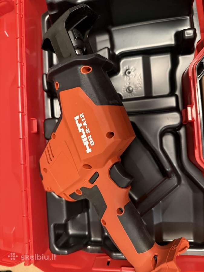 Hilti 12v suktuvas ir Tiesinis pjūklas - nuotraukos Nr. 6