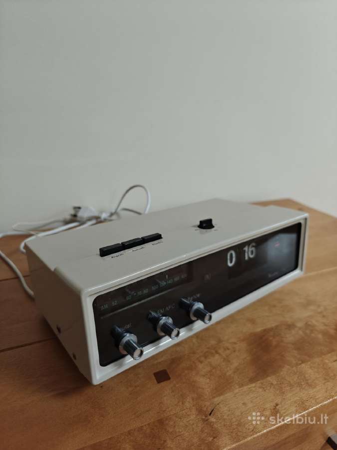 Radija Kuba Digiton flip clock, 1972 - nuotraukos Nr. 6