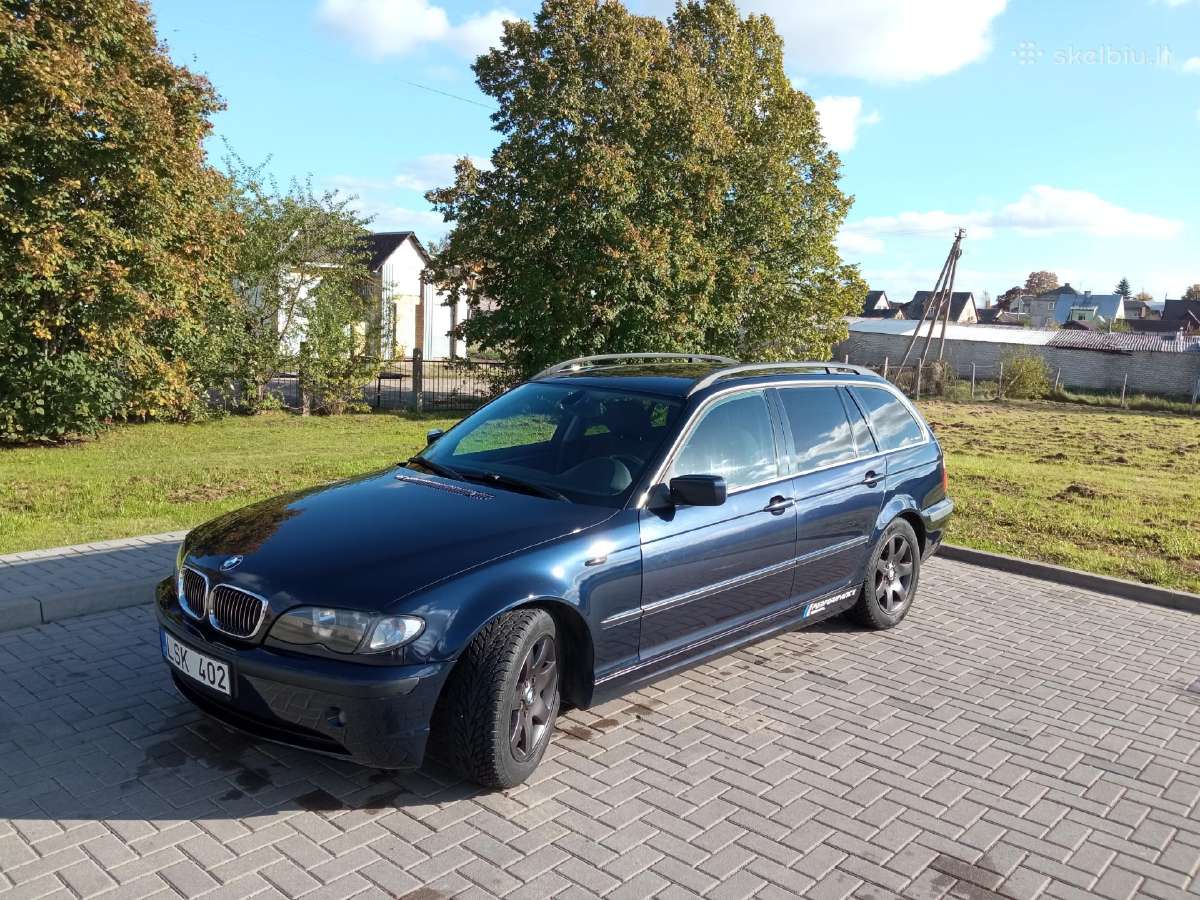 Bmw e46 touring 2004m.2.0d 110 kw - nuotraukos Nr. 6