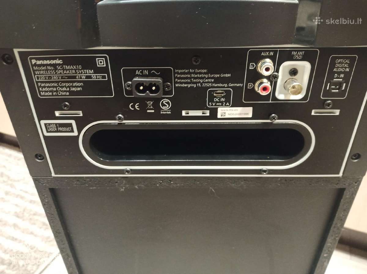 Panasonic Sc-tmax10 - nuotraukos Nr. 15