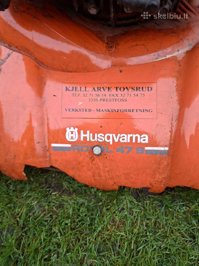 Žoliapjovė Hugsvarna Royal 47s savaeigė - nuotraukos Nr. 2
