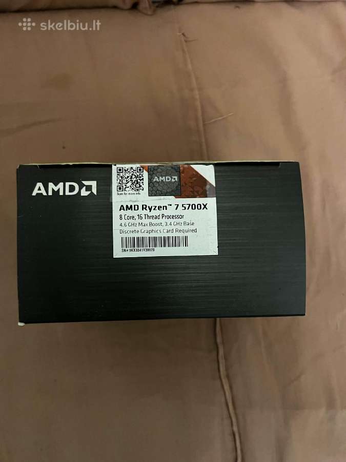Ryzen 7 5700x Cpu Am4 - nuotraukos Nr. 2