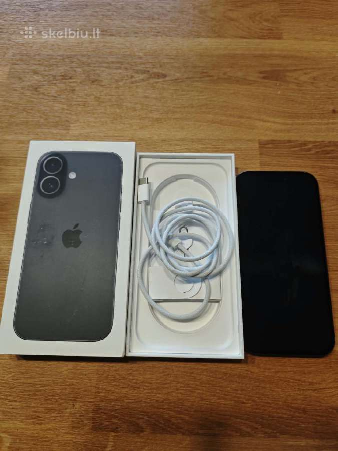 iPhone 17, juodas, 256gb, nenaudotas - nuotraukos Nr. 3