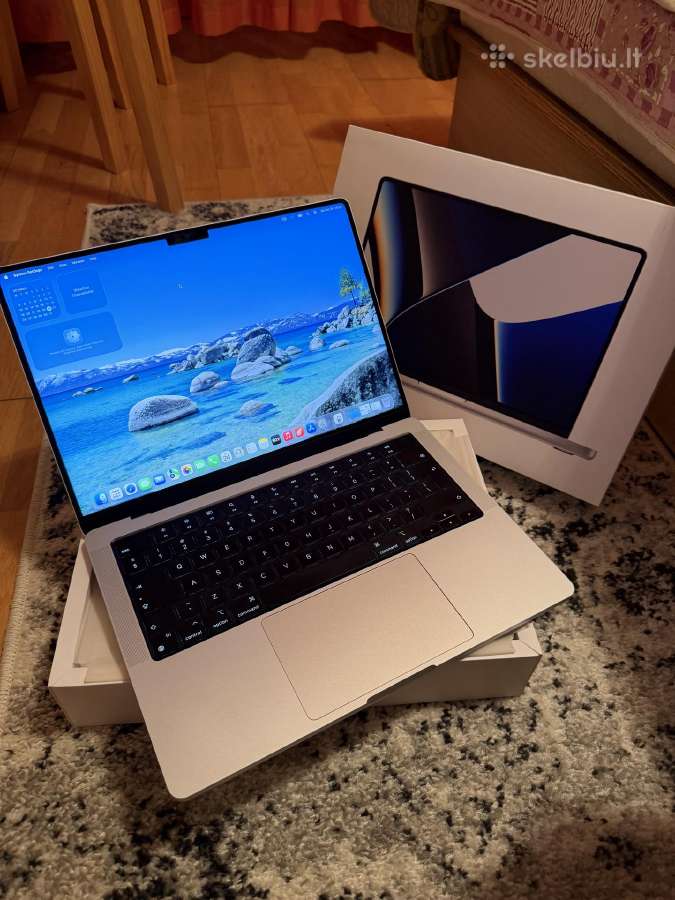 MacBook Pro 14 M1 Pro/16gb RAM/512gb - nuotraukos Nr. 3