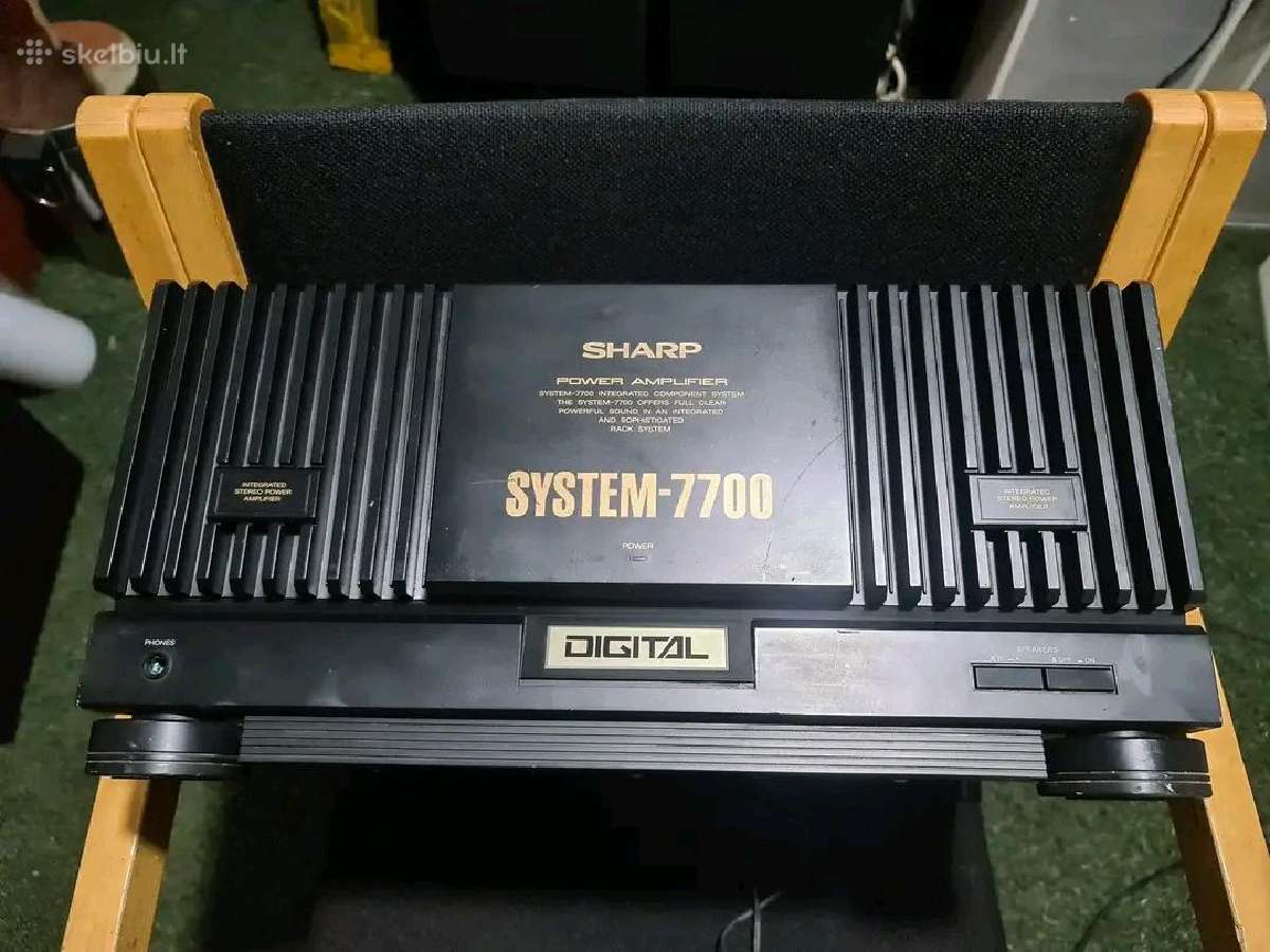 Sharp system 7700 veikiantis tik 50e - nuotraukos Nr. 22