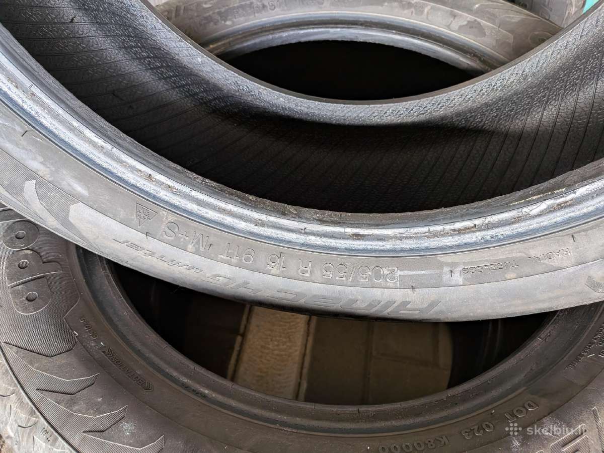 Parduodamos 4 žieminės padangos Apollo R16 – 16€ - nuotraukos Nr. 3