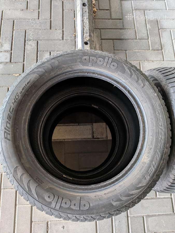 Parduodamos 4 žieminės padangos Apollo R16 – 16€ - nuotraukos Nr. 4
