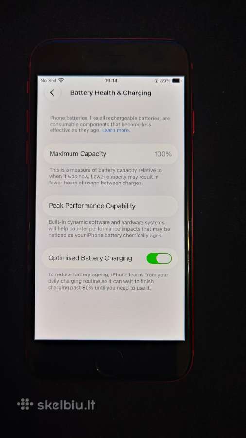 iPhone Se 64gb,2022metu - nuotraukos Nr. 7
