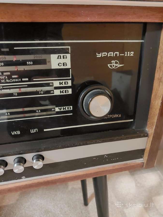 Ural-112 radija su patefonu - nuotraukos Nr. 2