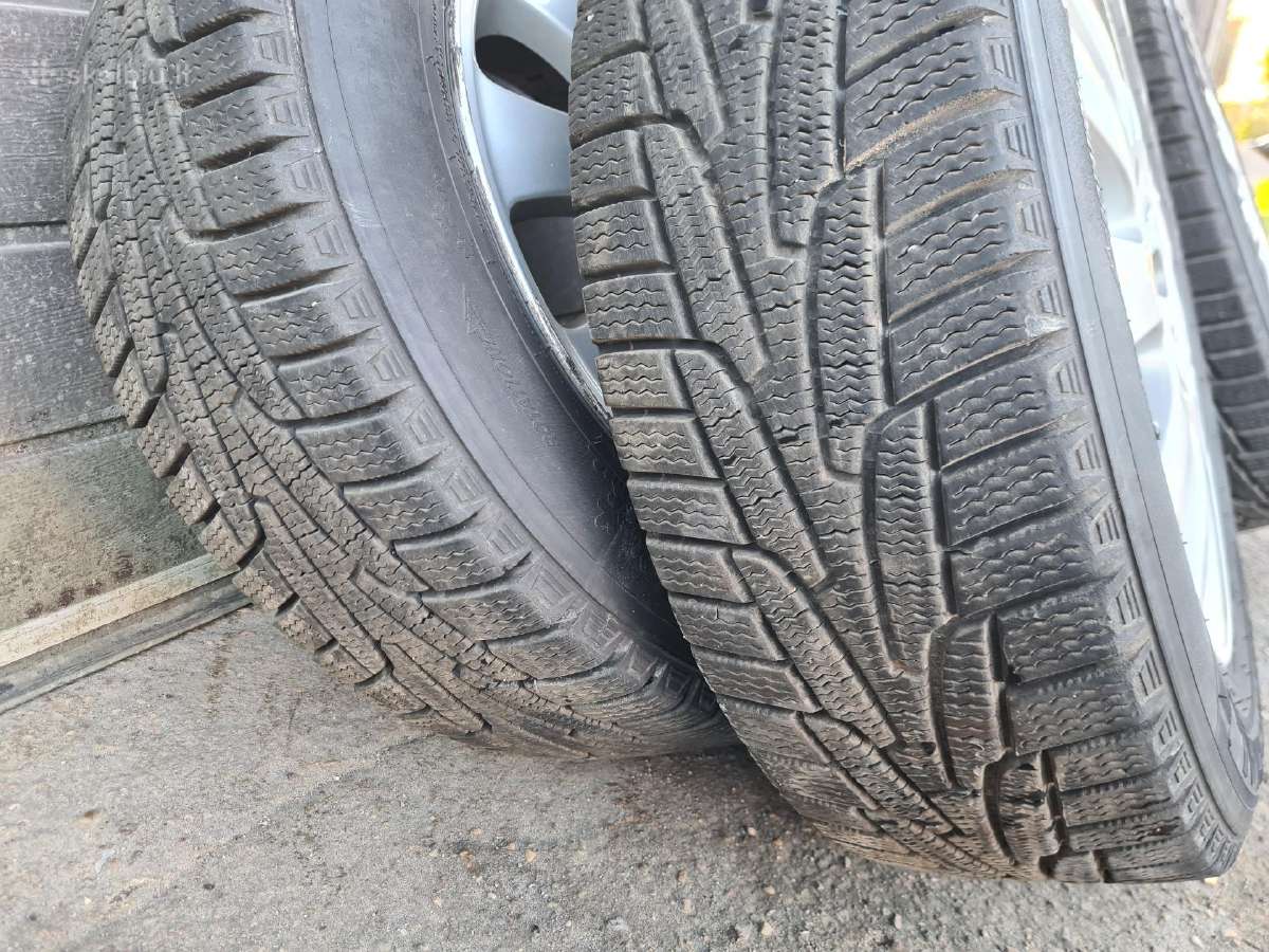 Parduodu R15 ratlankius su žieminėmis padangomis - nuotraukos Nr. 12