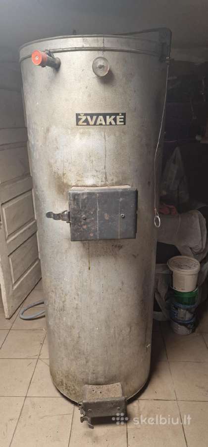 Žvakė kieto kūro katilas 40kw. - nuotraukos Nr. 2