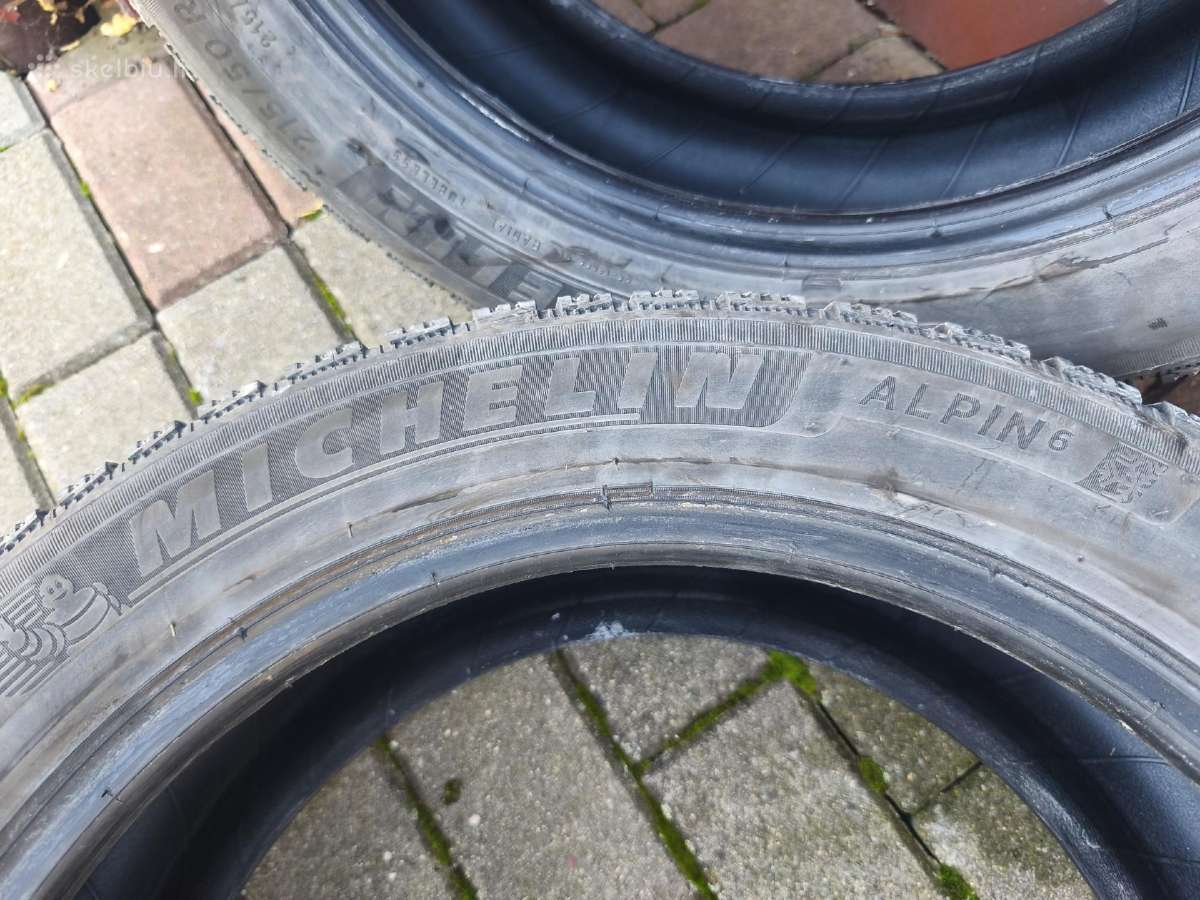 Michelin alpin 6, R17 215x50 - nuotraukos Nr. 4