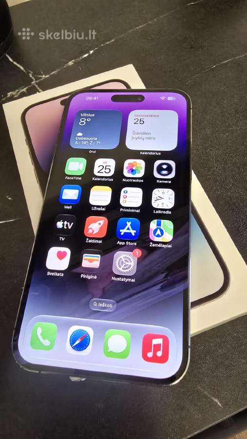 Parduodamas puikios būklės iPhone 14 pro max - nuotraukos Nr. 5