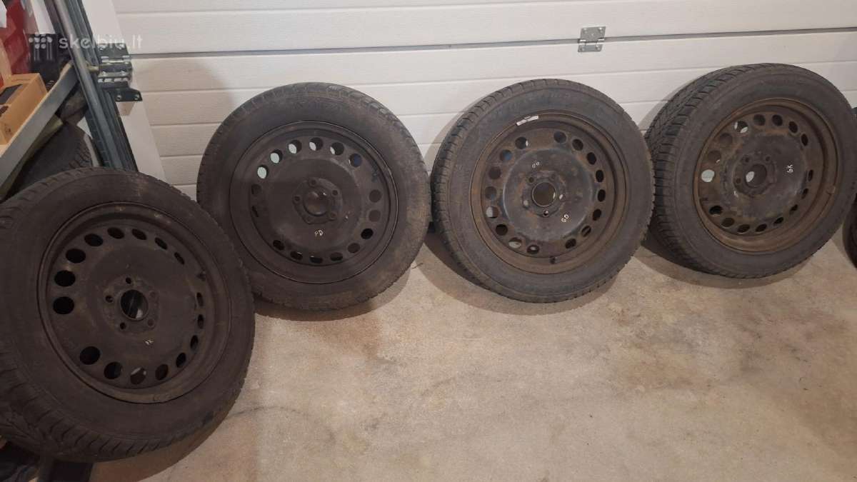 Opel zafira r16 skardos su žieminem padangom - nuotraukos Nr. 2