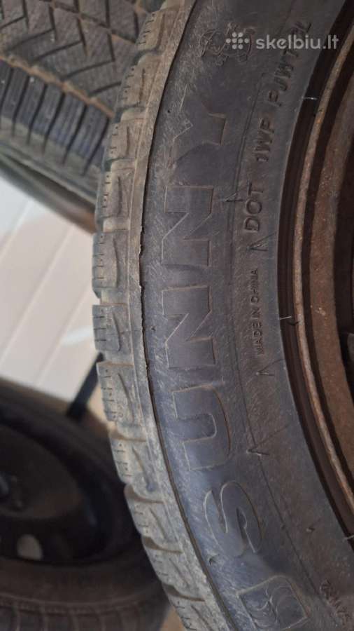 Opel zafira r16 skardos su žieminem padangom - nuotraukos Nr. 3