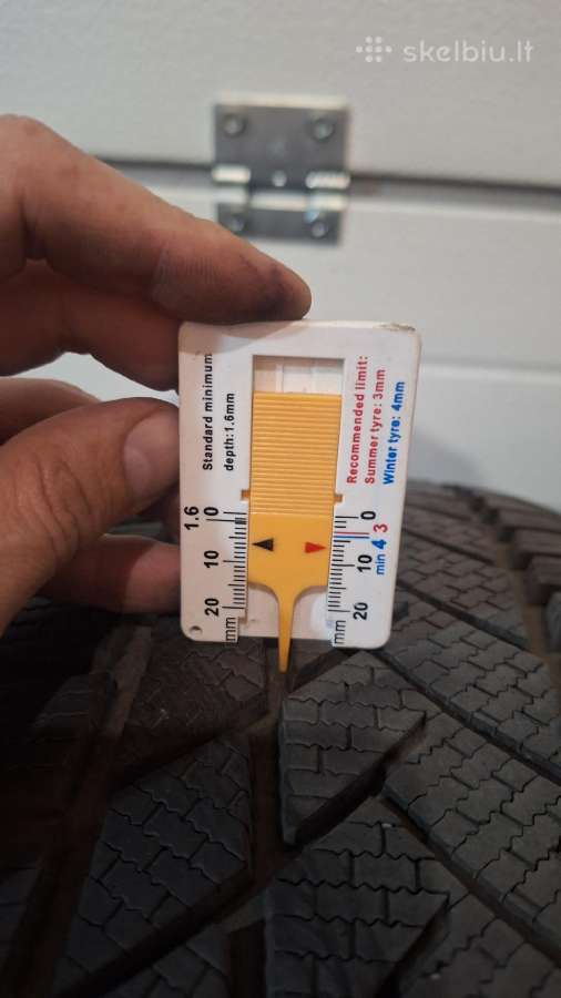 Opel zafira r16 skardos su žieminem padangom - nuotraukos Nr. 8