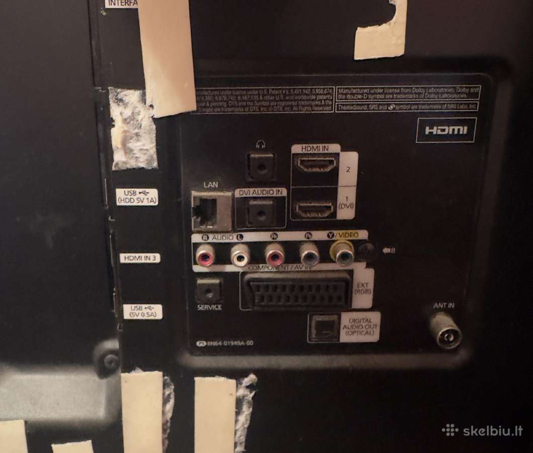 Samsung smart TV 40 - nuotraukos Nr. 2
