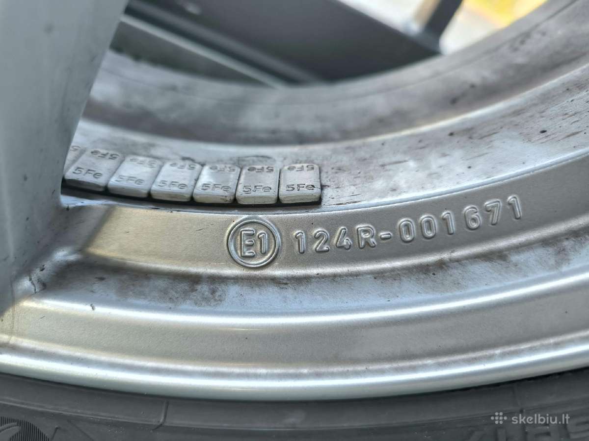 Ats R17 ratlankiai su Goodyear padangom vasarinėm - nuotraukos Nr. 3