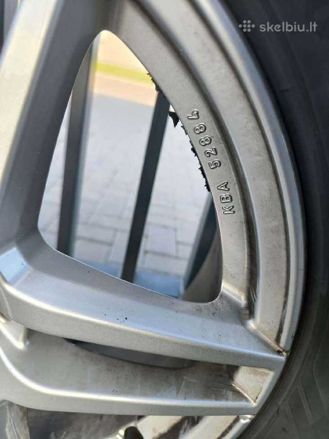 Ats R17 ratlankiai su Goodyear padangom vasarinėm - nuotraukos Nr. 4