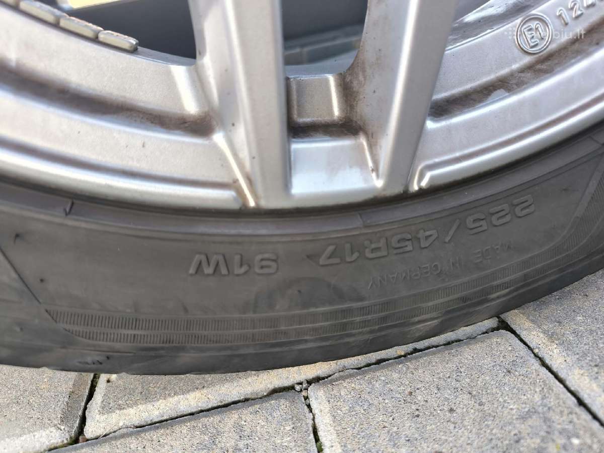 Ats R17 ratlankiai su Goodyear padangom vasarinėm - nuotraukos Nr. 5