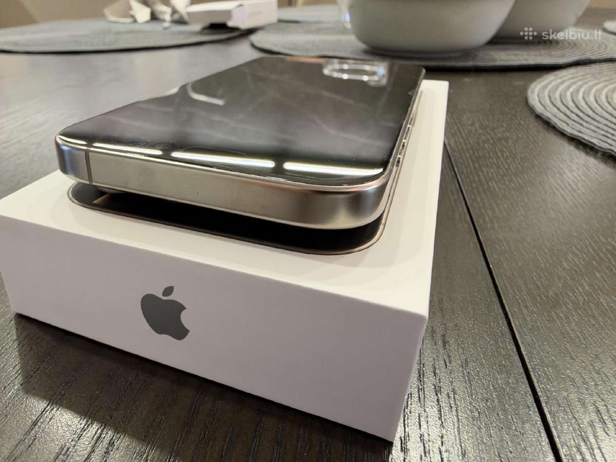 iPhone 16 pro 128 GB - nuotraukos Nr. 5