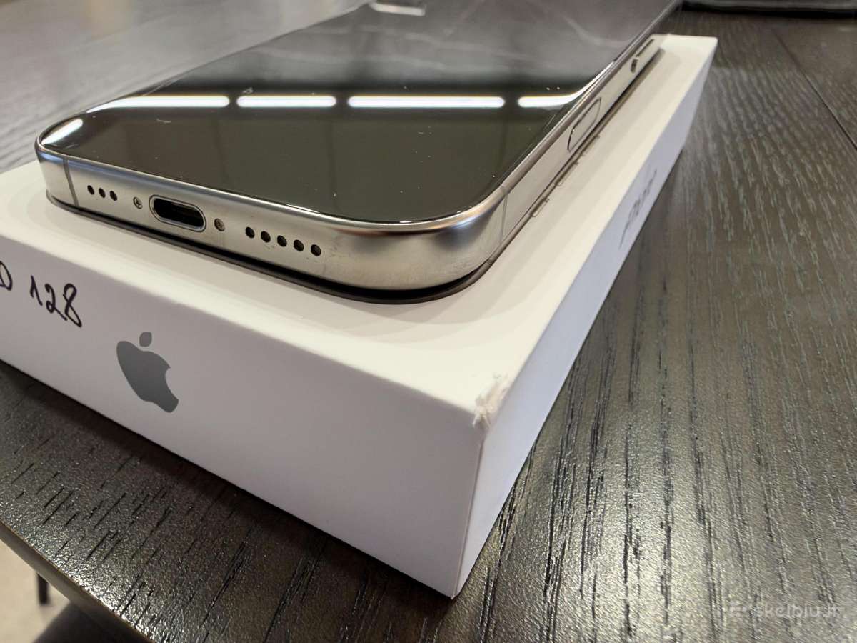 iPhone 16 pro 128 GB - nuotraukos Nr. 4