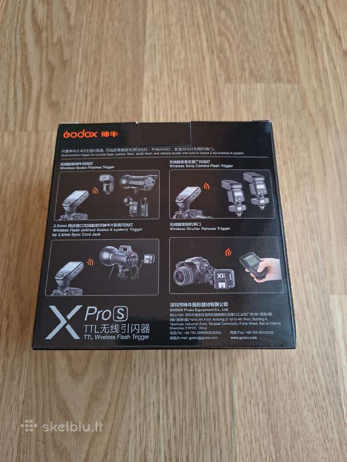 Godox Xpro S triggeris Sony sistemai - nuotraukos Nr. 2