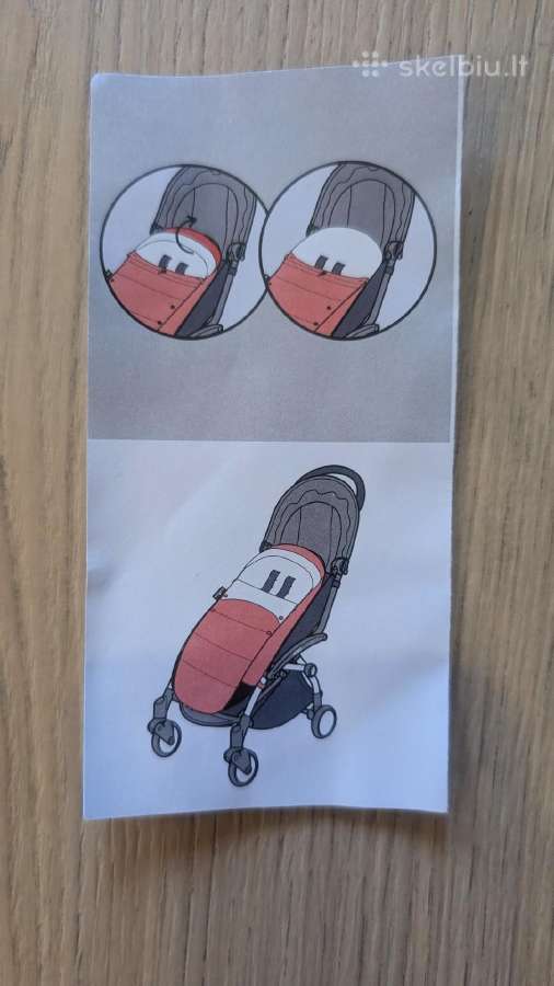 Babyzen sportinis vežimėlis Yoyo 6+, Pepper - nuotraukos Nr. 12