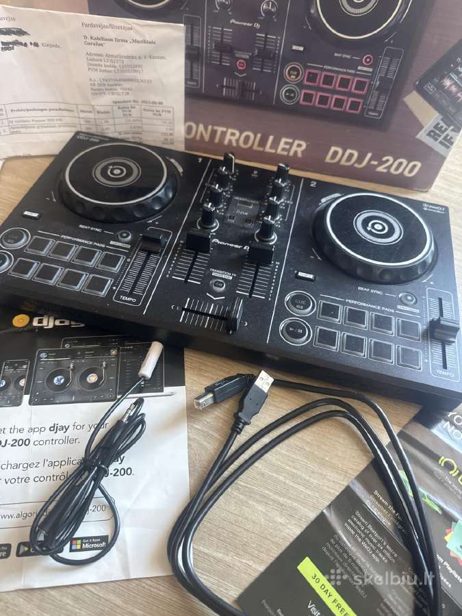 Pioneer Dj Ddj-200 controller - nuotraukos Nr. 2
