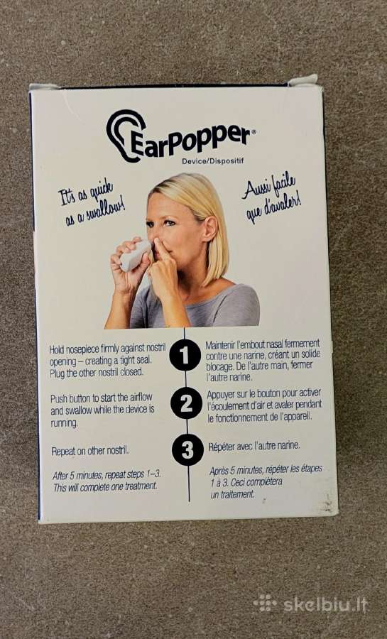 „earpopper“ vidinės ausies slėgiui reguliuoti - nuotraukos Nr. 6