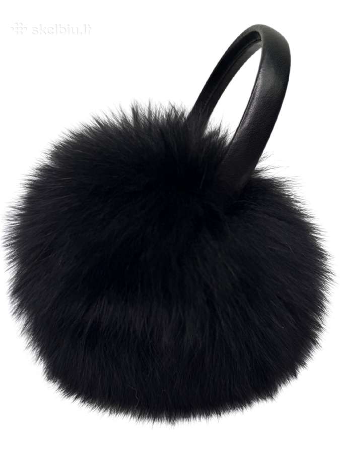 Naujos Furbysd natūralaus lapės kailio ausinės - nuotraukos Nr. 7