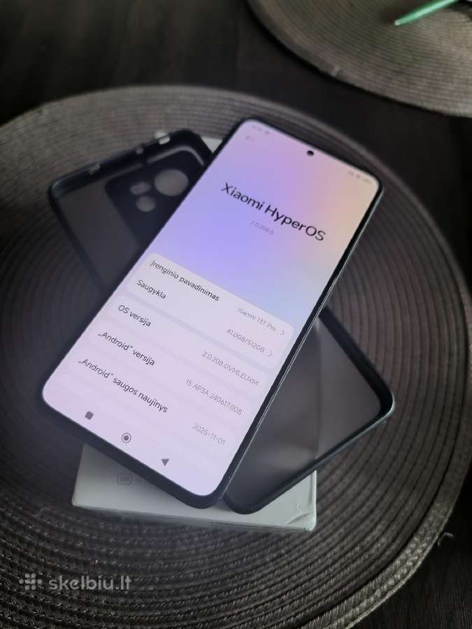 Tvarkingas Xiaomi 13t Pro 12/512gb - nuotraukos Nr. 2