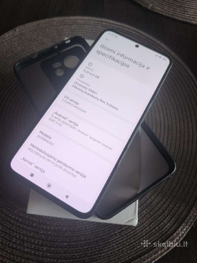 Tvarkingas Xiaomi 13t Pro 12/512gb - nuotraukos Nr. 3