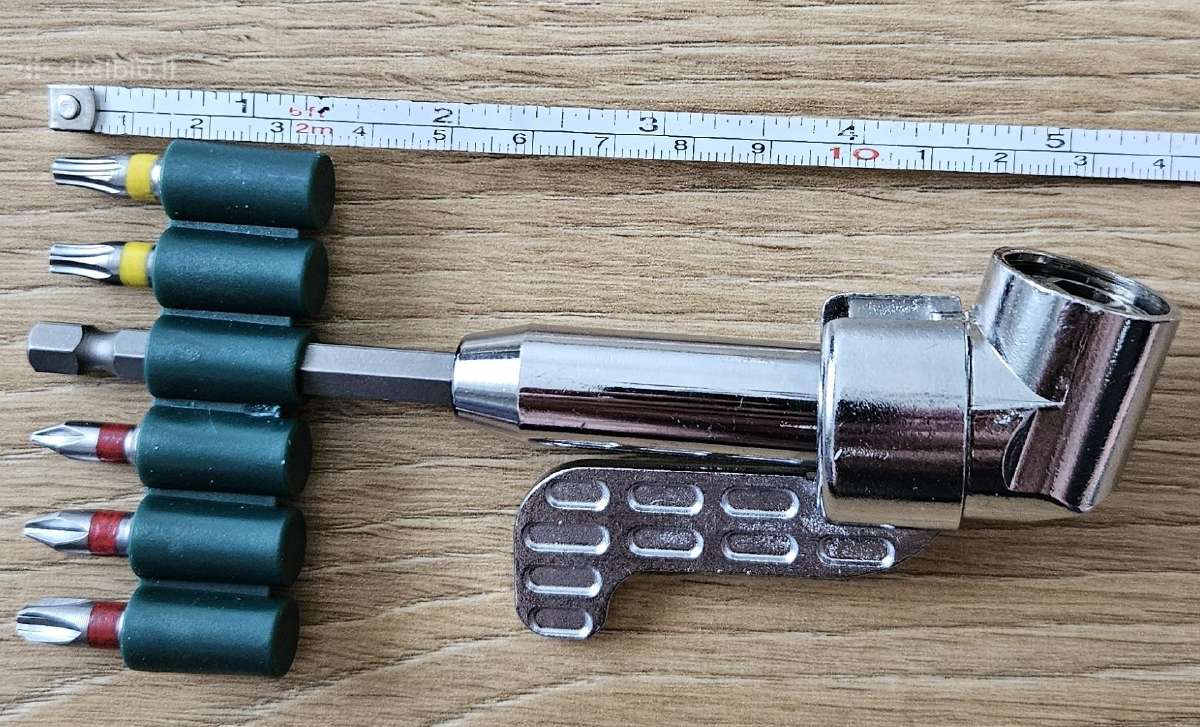Grąžto priedas 105 kampo atsuktuvo adapteris - nuotraukos Nr. 3