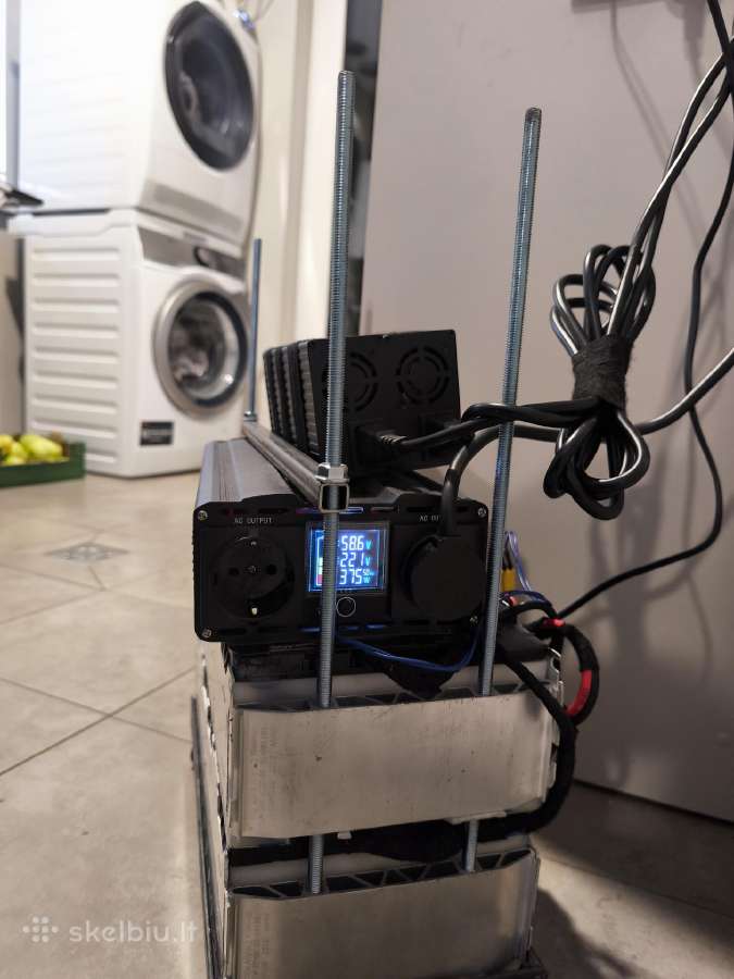 Kaupiklis 4.4kwh ir inverteris 2.5kw - nuotraukos Nr. 3