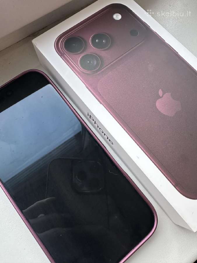 iPhone 18 Pro burgundy 256gb - nuotraukos Nr. 2
