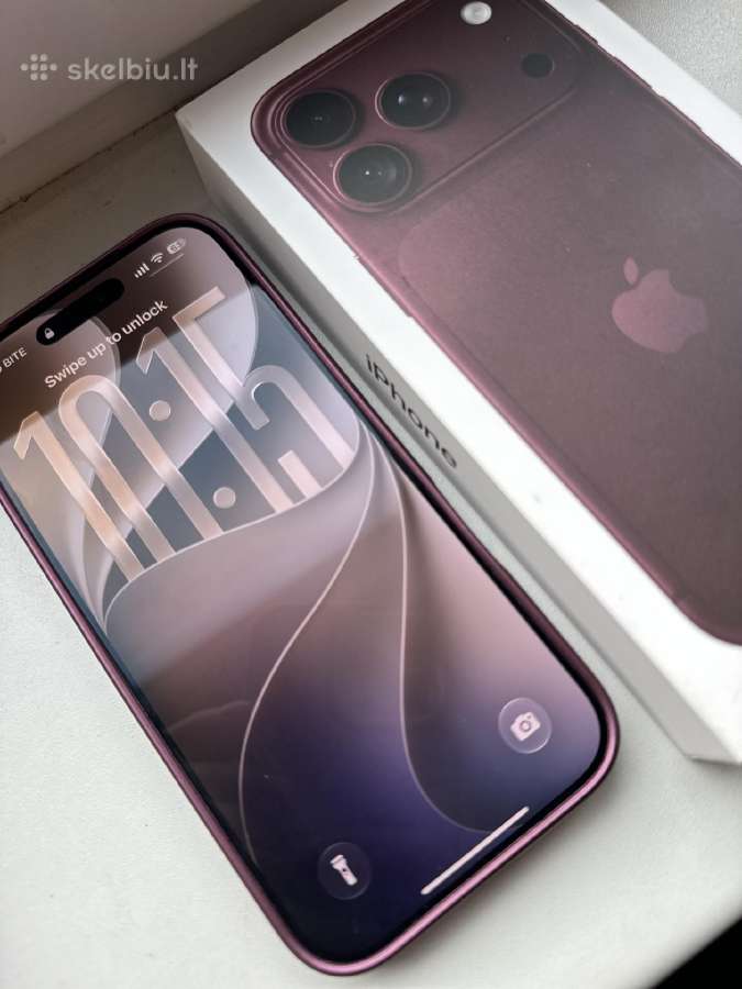 iPhone 18 Pro burgundy 256gb - nuotraukos Nr. 4
