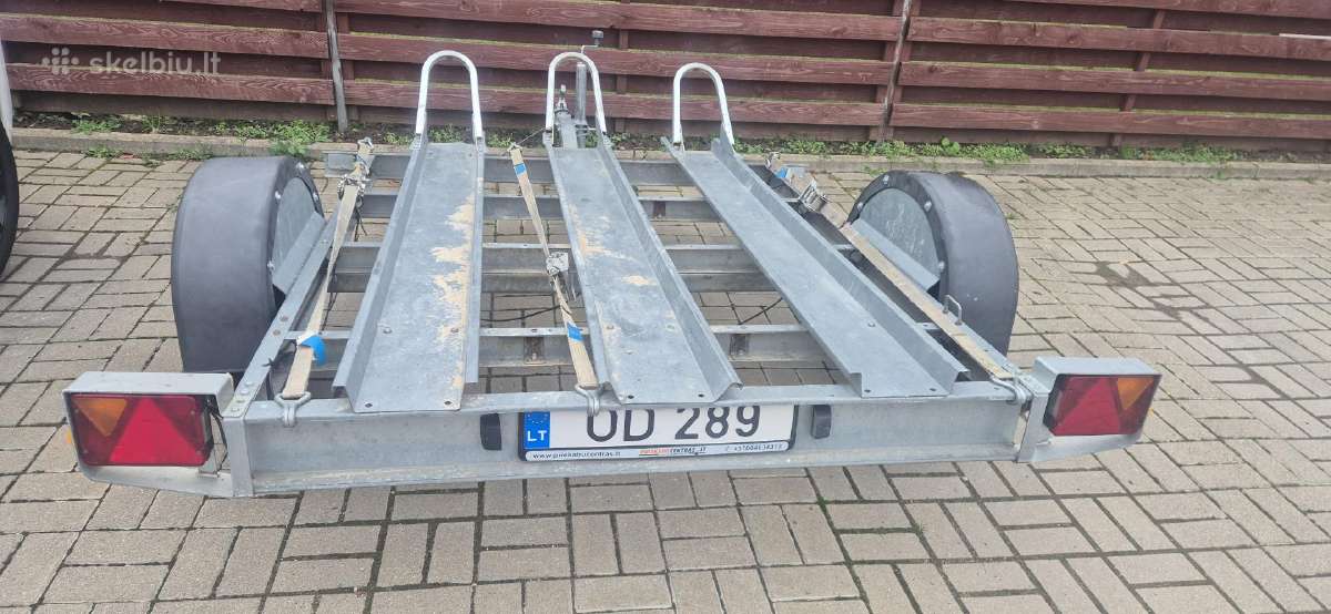 Neptun N7-221 motociklų priekaba - nuotraukos Nr. 2