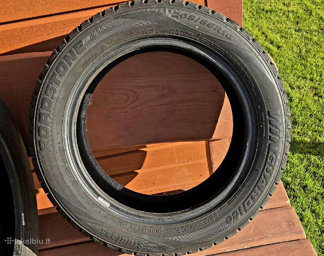 Žieminės minkšto mišinio padangos 205/55 R16 - nuotraukos Nr. 2