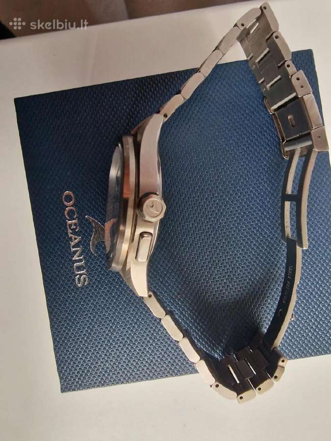 Casio Oceanus Ocw-t200s-7ajf Jdm 41.4mm - nuotraukos Nr. 9