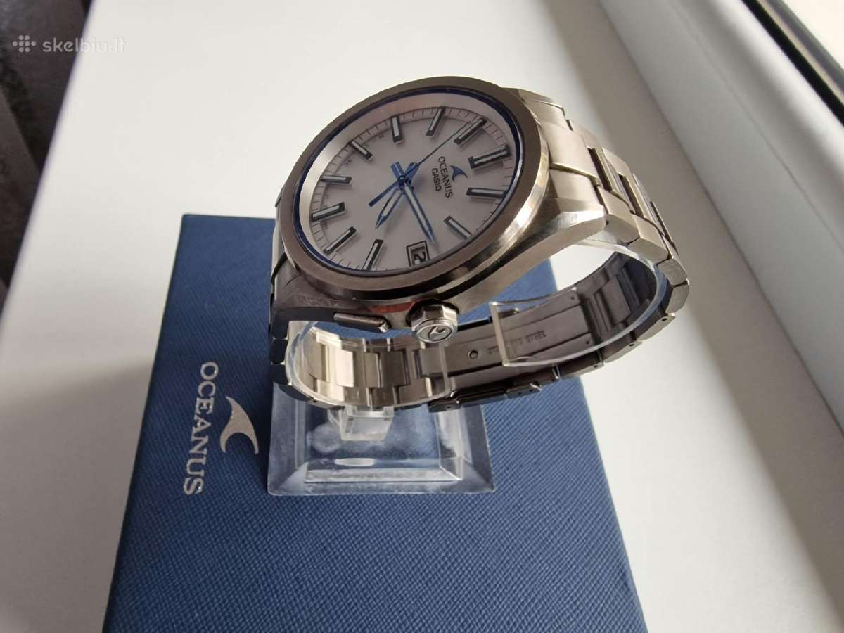 Casio Oceanus Ocw-t200s-7ajf Jdm 41.4mm - nuotraukos Nr. 10