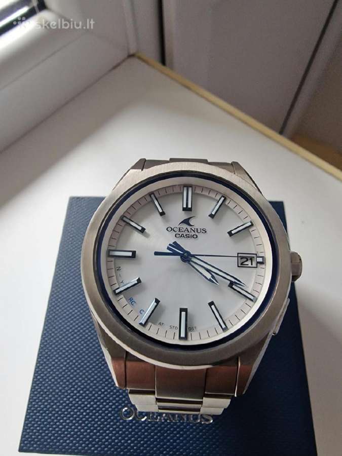 Casio Oceanus Ocw-t200s-7ajf Jdm 41.4mm - nuotraukos Nr. 3
