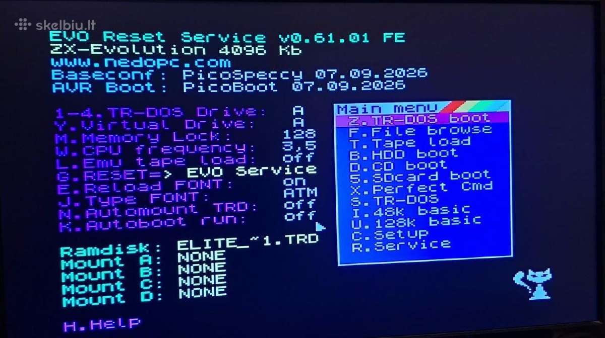 Zx Spectrum Next, Zx-evolution. - nuotraukos Nr. 4