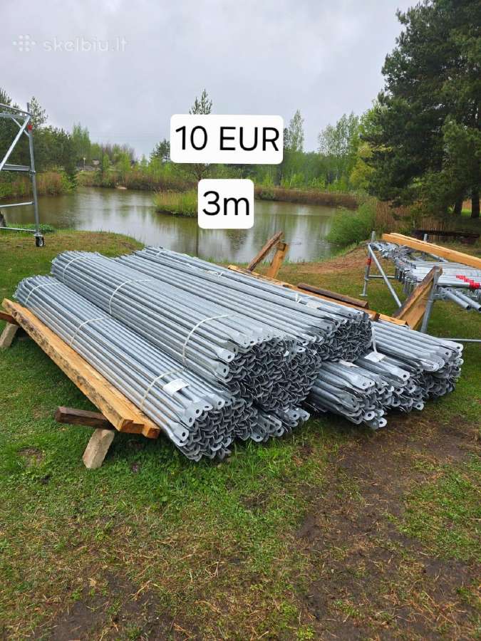 Parduodam nauji Plettac Layher pastoliai 26eur/m2 - nuotraukos Nr. 4