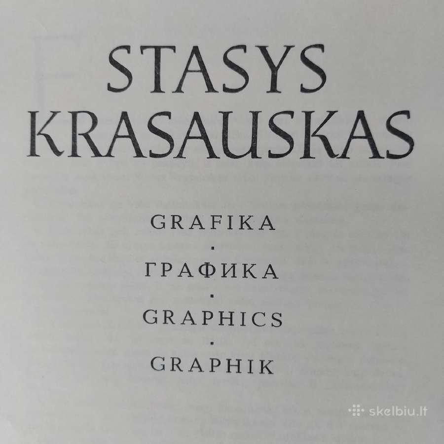 Stasys Krasauskas - reprodukcijų rinkinys 1970 m. - nuotraukos Nr. 6
