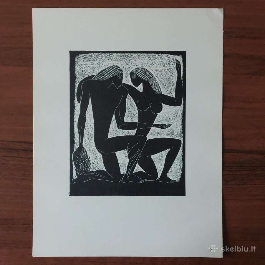 Stasys Krasauskas - reprodukcijų rinkinys 1970 m. - nuotraukos Nr. 9